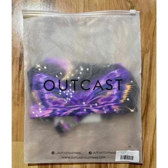 NWT Women’s Jax Top -Outcast Exclusives Purple Size XS - Picture 4 of 5